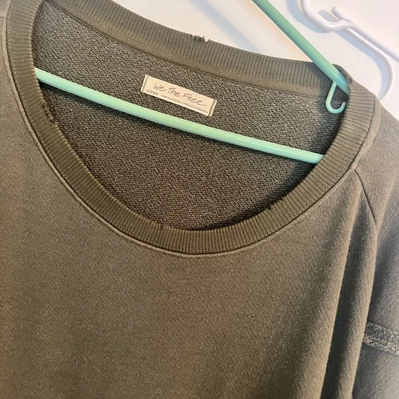 Free People Olive Green Camden - Picture 3 of 5